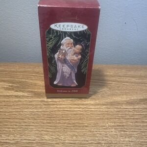 Hallmark "Welcome to 2000" Ornament 1999-2000